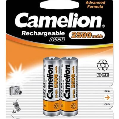 Camelion | AA/HR6 | 2500 mAh | Rechargeable Batteries Ni-MH | 2 pc(s)