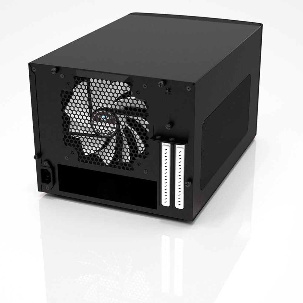 Fractal Design | NODE 304 | 2 - USB 3.0 (Internal 3.0 to 2.0 adapter included)1 - 3.5mm audio in (microphone)1 - 3.5mm audio out (headphone)Power button with LEDHDD LED | Black | Power supply included No - Image 6