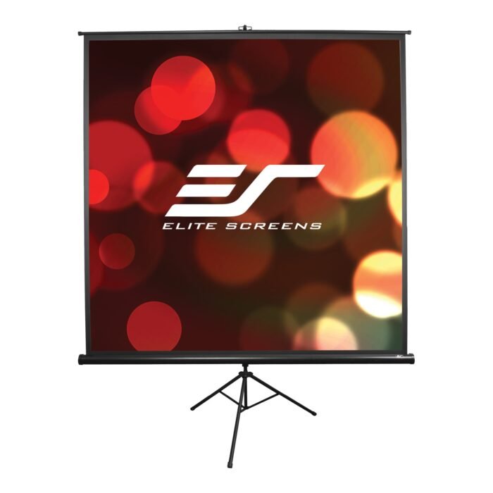 Elite Screens | Tripod Series | T120UWV1 | Diagonal 120 " | 4:3 | Viewable screen width (W) 244 cm | Black