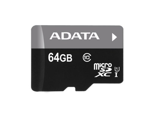 ADATA | Premier UHS-I | 64 GB | MicroSDXC | Flash memory class 10 | SD adapter