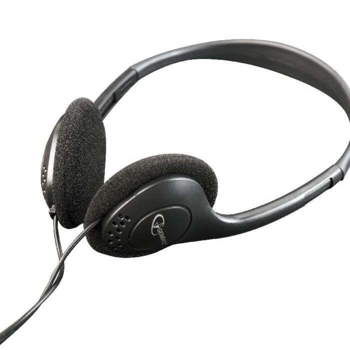 Cablexpert | MHP-123 Stereo headphones with volume control | On-Ear 3.5 mm | Black