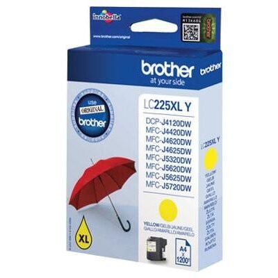 Brother LC225XLY | Ink Cartridge | Yellow