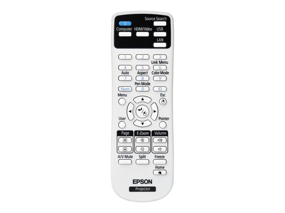 Epson | EB-695Wi | WXGA (1280x800) | 3500 ANSI lumens | 14.000:1 | White | Lamp warranty 12 month(s) - Image 9
