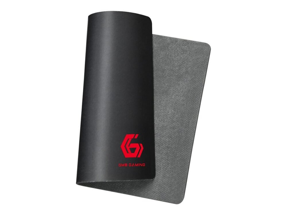 Gembird | MP-GAME-M | natural rubber foam + fabric | Gaming mouse pad, medium | Gaming mouse pad | 250x350x3 mm | Black - Image 3