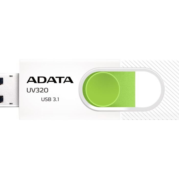 ADATA | UV320 | 64 GB | USB 3.1 | White/Green