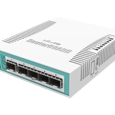 MikroTik | Cloud Router Switch | CRS106-1C-5S | Web Management | Desktop | SFP ports quantity 5 | 12 month(s) | 12 month(s)