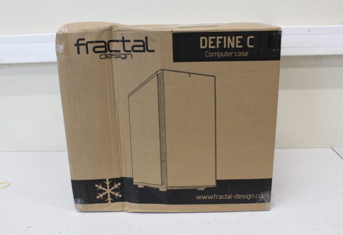 SALE OUT. Fractal Design Define C, Black | Fractal Design | Define C | Black | ATX | DAMAGED PACKAGING | Power supply included No