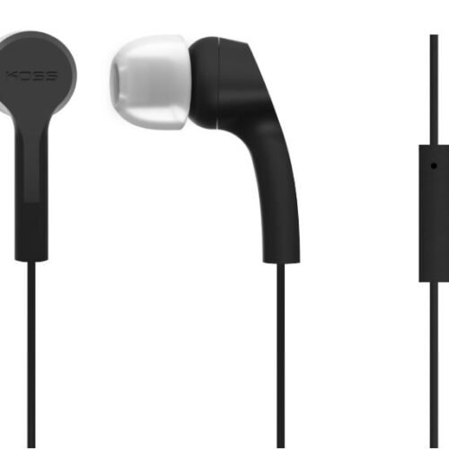 Koss | Headphones | KEB9iK | Wired | In-ear | Microphone | Black