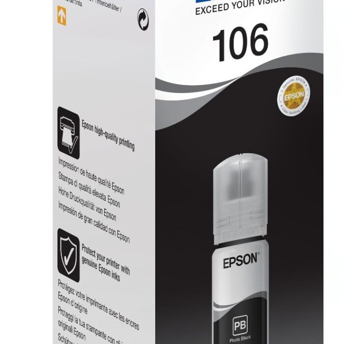 Epson Ecotank Photo | 106 | Ink Bottle | Black