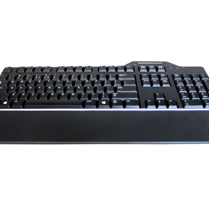 Dell Keyboard US/European (QWERTY) Dell KB-813 Smartcard Reader USB Keyboard Black Kit | Dell | Smartcard keyboard | Wired | EN/LT