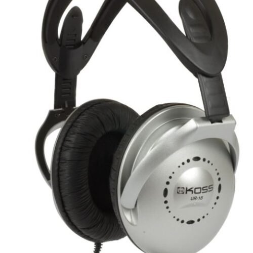 Koss | Headphones | UR18 | Wired | On-Ear | Noise canceling | Silver