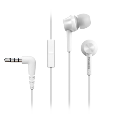 Panasonic | Canal type | RP-TCM115E-W | Wired | In-ear | Microphone | White