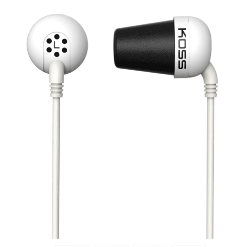Koss | Plug | Wired | In-ear | Noise canceling | White