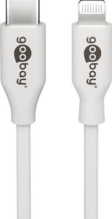 Goobay | Lightning - USB-C USB charging and sync cable | USB-C to Lightning Apple Lightning male (8-pin) | USB-C male