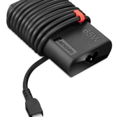 Lenovo | ThinkPad | 65W Slim | The ThinkPad 65W Slim AC Adapter – USB Type-C is the new adapter designed with slimmer size and cable management. It is your perfect replacement or spare power adapter for your ThinkPad notebooks. | USB Type-C | AC Adapter