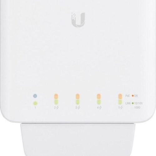 Ubiquiti USW-Flex Indoor/outdoor 5Port Poe Gigabit Switch with 802.3bt Input Power Support | Ubiquiti