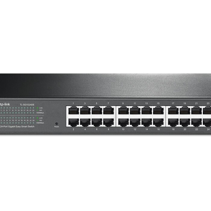TP-LINK | Switch | TL-SG1024DE | Web Managed | Rackmountable | Gigabit Ethernet (copper) ports quantity 24 | 36 month(s)