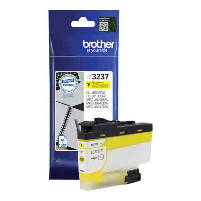 Brother LC3237Y | Ink Cartridge | Yellow