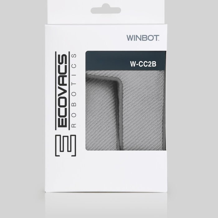 Ecovacs | Cleaning Pads for WINBOT X NEW | W-CC2B | Grey