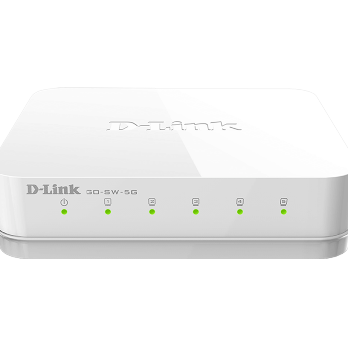 D-Link | Switch | GO-SW-5G/E | Unmanaged | Desktop | Gigabit Ethernet (copper) ports quantity 5 | Power supply type External