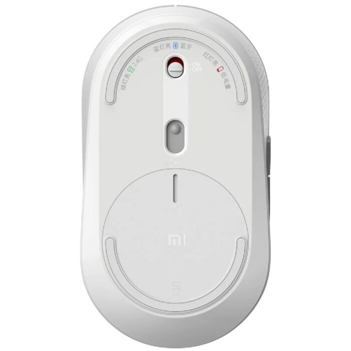 Xiaomi | Mi Dual Mode Wireless Mouse Silent Edition | HLK4040GL | Wireless | Bluetooth 4.2 & 2.4 GHz | White