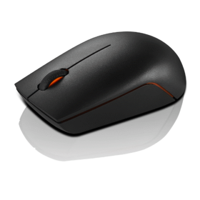 Lenovo | Wireless Compact Mouse | 300 | Optical Mouse | 2.4 GHz Wireless via Nano USB | Black | 1 year(s)