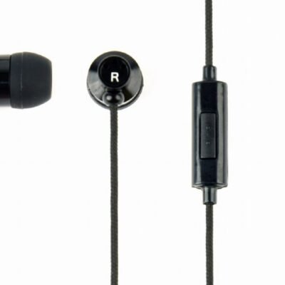 Gembird | Metal earphones with microphone "Paris" | Built-in microphone | 3.5 mm | Black