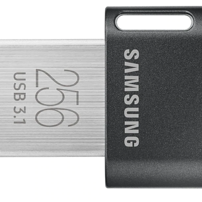 Samsung | FIT Plus | MUF-256AB/APC | 256 GB | USB 3.1 | Black/Silver