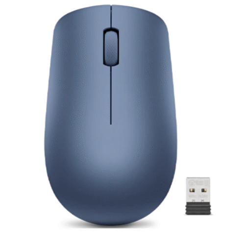 Lenovo | Wireless Mouse | 530 | Optical Mouse | 2.4 GHz Wireless via Nano USB | Abyss Blue | 1 year(s)