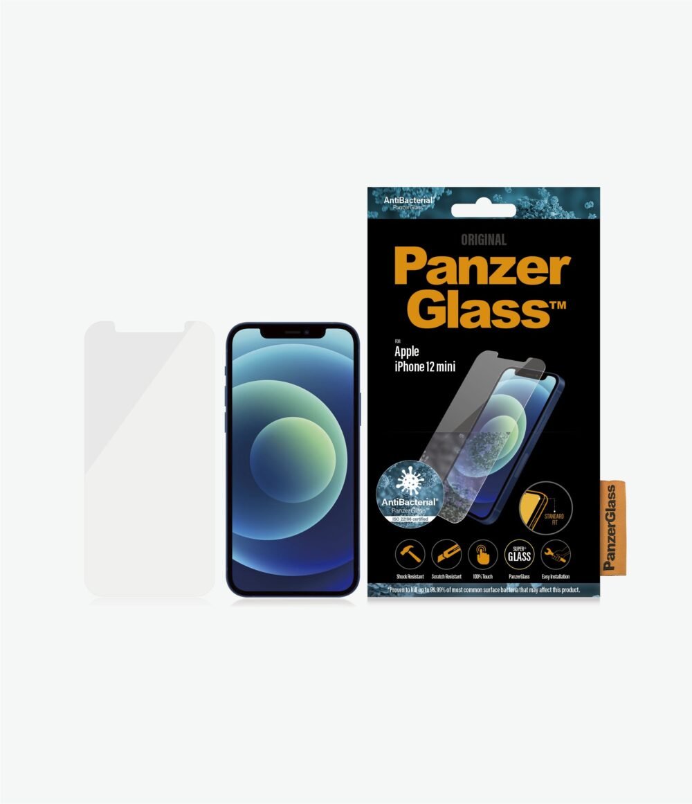 PanzerGlass | Apple | For iPhone 12 Mini | Glass | Transparent | Clear Screen Protector - Image 2