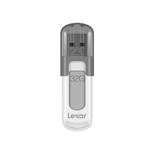 Lexar | Flash drive | JumpDrive V100 | 32 GB | USB 3.0 | Grey