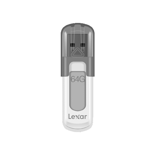 Lexar | Flash drive | JumpDrive V100 | 64 GB | USB 3.0 | Grey