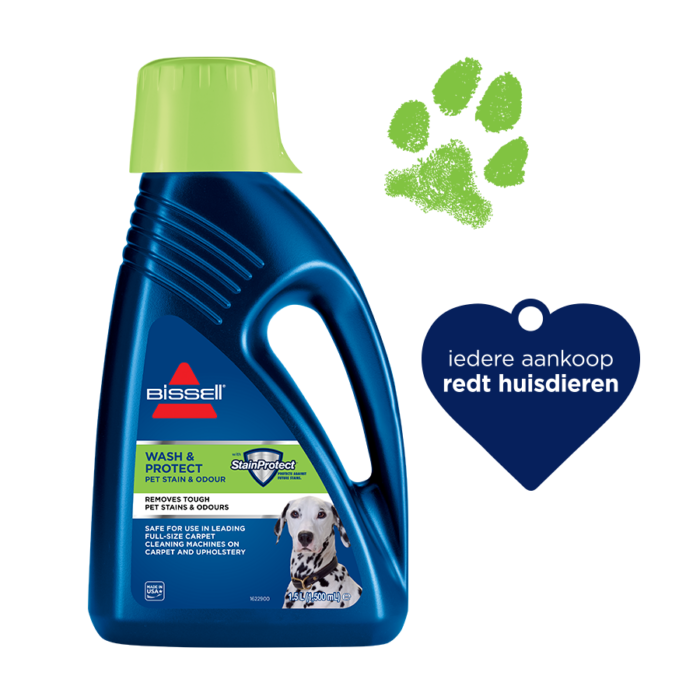 Bissell | Wash & Protect Pet Formula | 1500 ml | 1 pc(s)