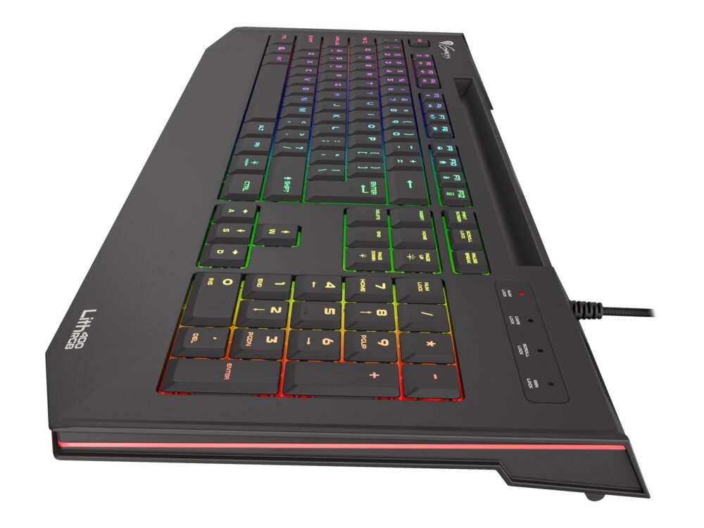 Genesis | LITH 400 | Black | Gaming keyboard | Wired | RGB LED light | US - Image 7
