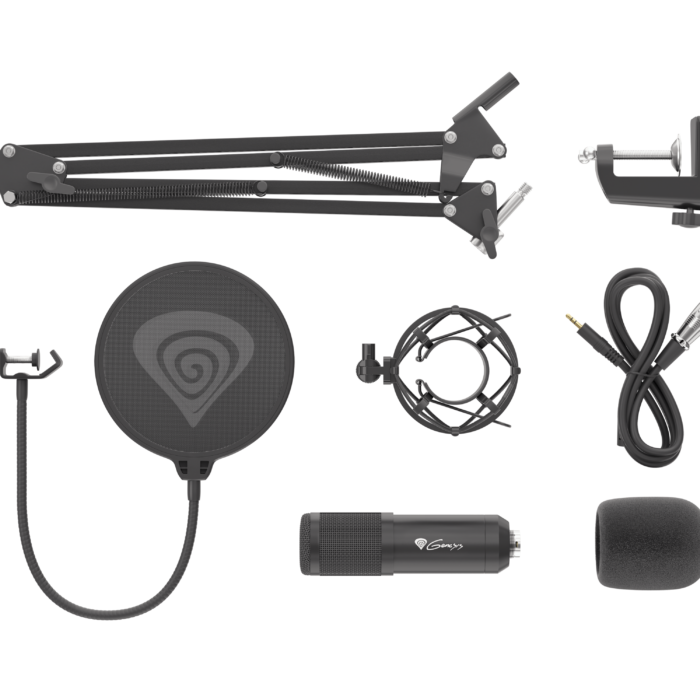 Genesis | Gaming Microphone | Radium 300 | Black | Wired
