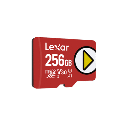Lexar | Play UHS-I | 256 GB | MicroSDXC | Flash memory class 10