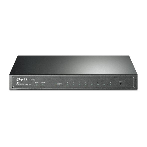 TP-LINK | JetStream 8-Port Gigabit Smart Switch | TL-SG2008P | Web Managed | Desktop | PoE+ ports quantity 4 | Power supply type External