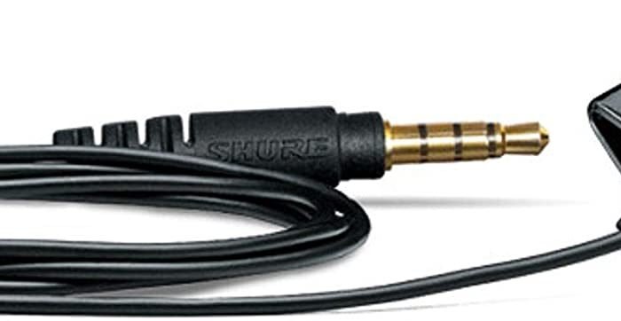 Shure MVL Lavalier Microphone for Smartphone or Tablet | Shure