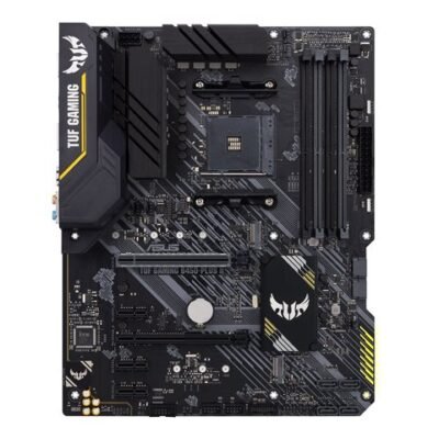 ASUS TUF GAMING B450-PLUS II | Asus | TUF GAMING B450-PLUS II | Processor family AMD | Processor socket AM4 | DDR4 | Memory slots 4 | Number of SATA connectors 6 x SATA-600 (RAID) | Chipset AMD B | ATX