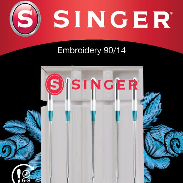 Singer | Embroidery Needle 90/14 5PK