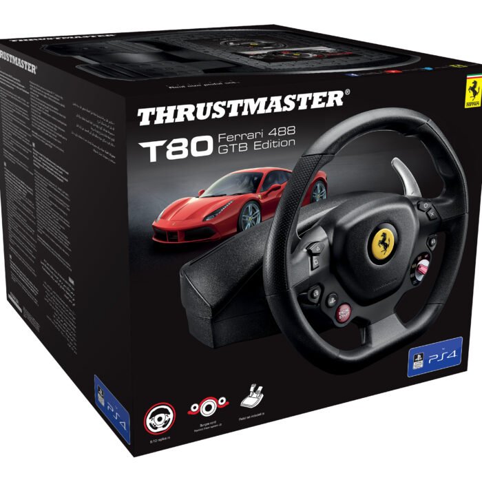 Thrustmaster | Steering Wheel | T80 Ferrari 488 GTB Edition | Game racing wheel