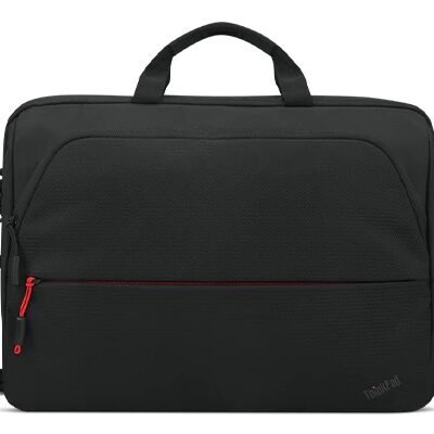 Lenovo | ThinkPad Essential 15.6" Topload (Sustainable & Eco-friendly, made with recycled PET: Total 7.5% Exterior: 24%) | Essential | Fits up to size 16 " | Topload | Black | Shoulder strap