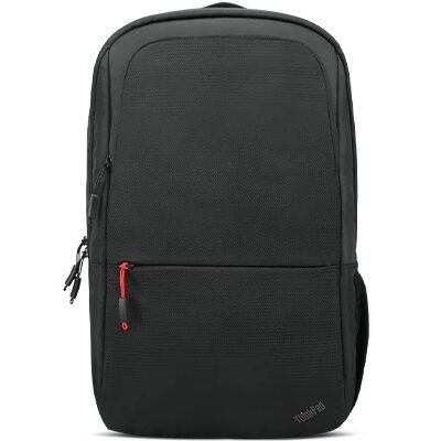 Lenovo | ThinkPad Essential 16-inch Backpack (Sustainable & Eco-friendly, made with recycled PET: Total 7% Exterior: 14%) | Essential | Backpack | Black