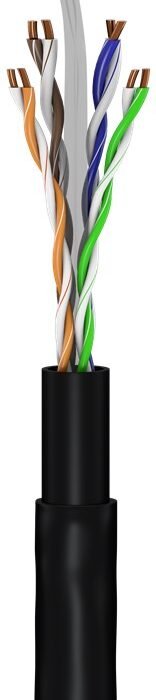 Goobay | CAT 6 Outdoor-patch cable, U/UTP | 94393 | Black