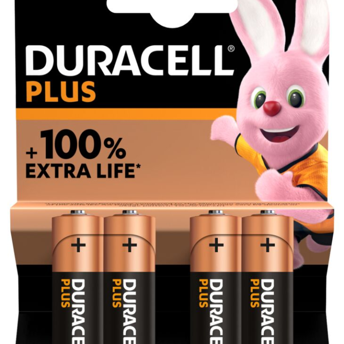 Duracell | Plus MN1500 | AA | Alkaline | 4 pc(s)