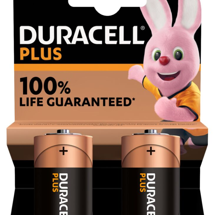 Duracell | Plus MN1400 | C | Alkaline | 2 pc(s)