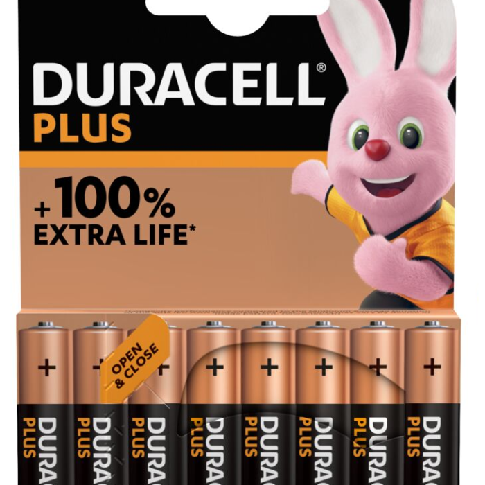 Duracell | Plus MN2400 | AAA | Alkaline | 8 pc(s)