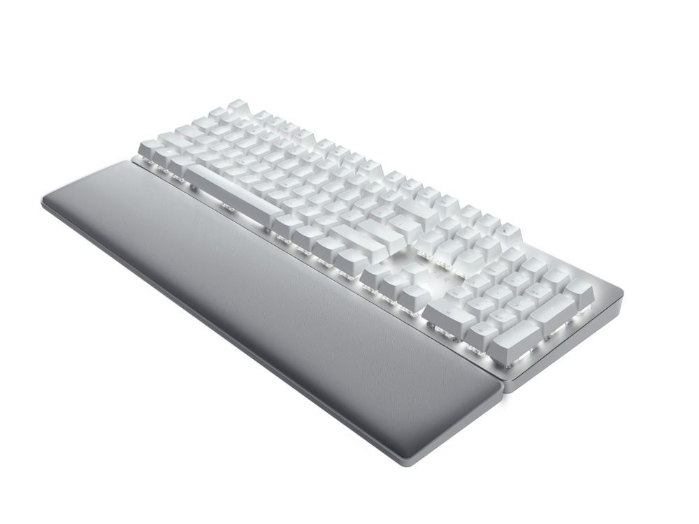 Razer | Mechanical Keyboard | Pro Type Ultra | Mechanical Gaming Keyboard | Wireless/Wired | US | White | Wireless connection - Image 3