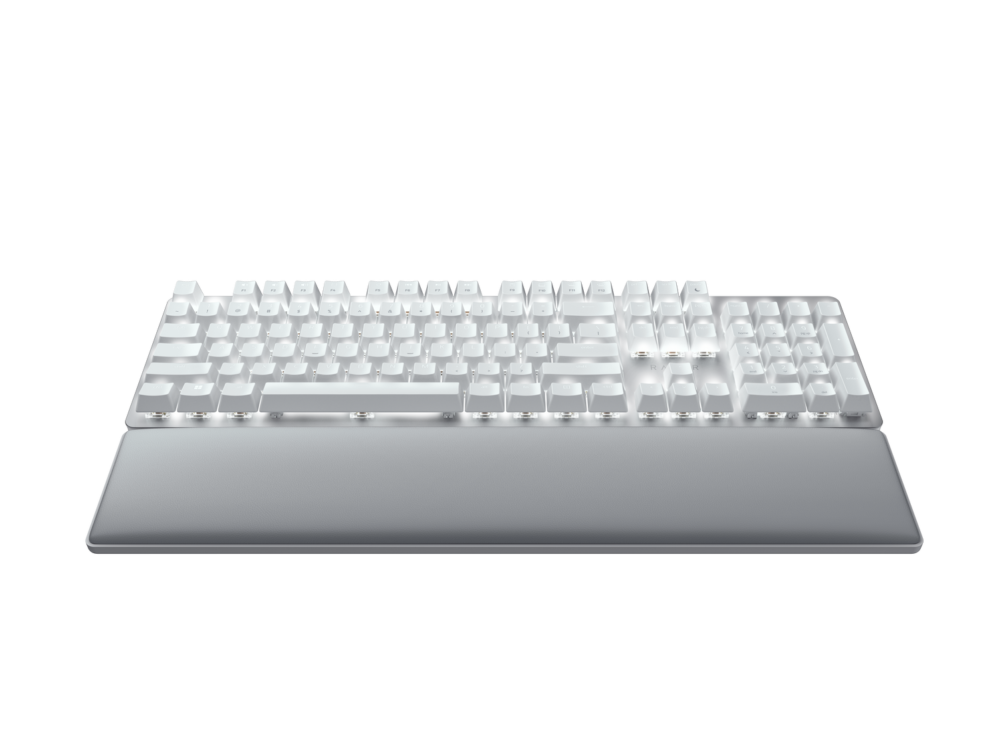Razer | Mechanical Keyboard | Pro Type Ultra | Mechanical Gaming Keyboard | Wireless/Wired | US | White | Wireless connection - Image 4