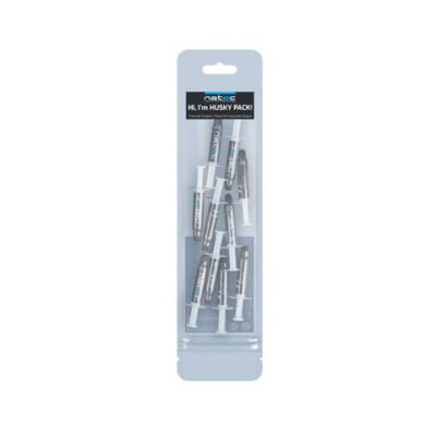 Natec Thermal Grease, Husky, 1 g, 10-pack | Natec | Thermal Grease 0.4ml/1g
